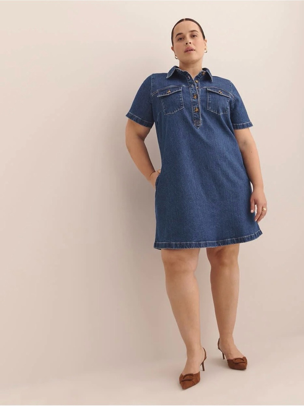 Pennington’s Denim Shirt Dress